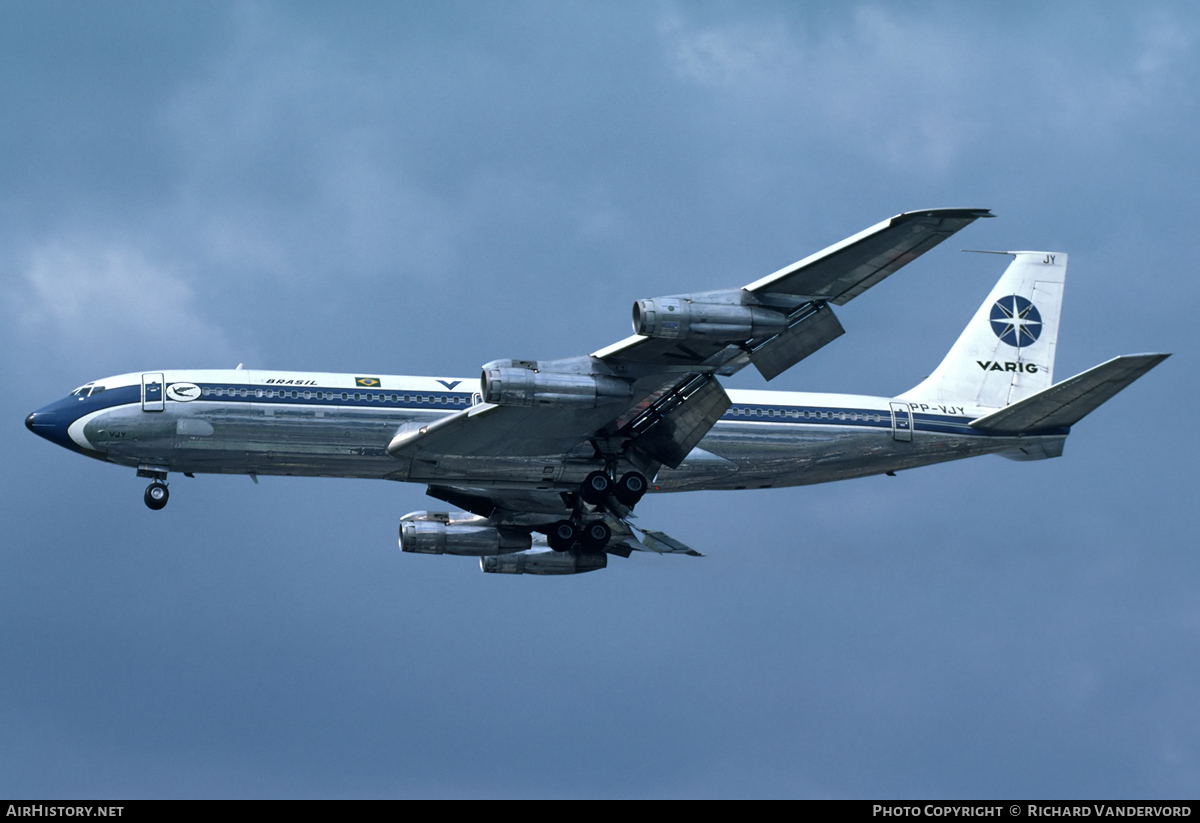 Aircraft Photo of PP-VJY | Boeing 707-345C | Varig | AirHistory.net #21827