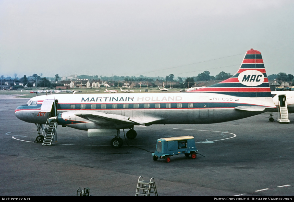 Aircraft Photo of PH-CGD | Convair 640 | Martinair Holland | AirHistory.net #21830