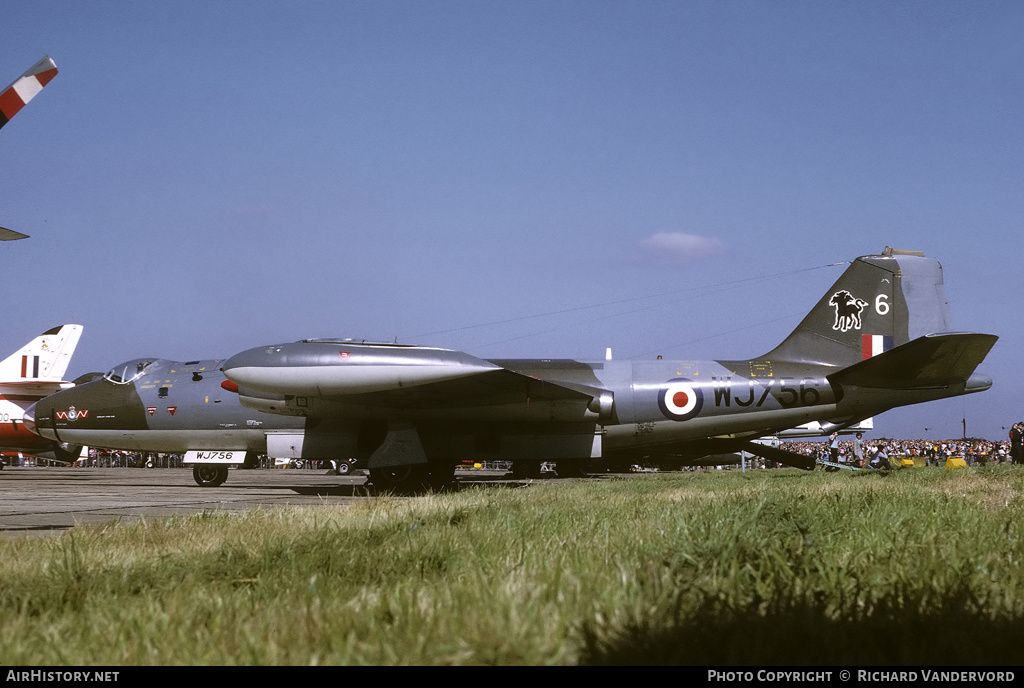 Aircraft Photo of WJ756 | English Electric Canberra E15 | UK - Air Force | AirHistory.net #21832