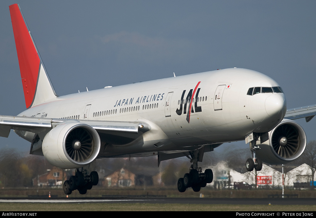 Aircraft Photo of JA710J | Boeing 777-246/ER | Japan Airlines - JAL | AirHistory.net #21835