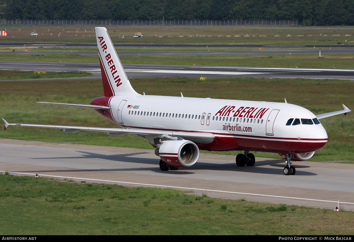 Aircraft Photo of D-ABDG | Airbus A320-214 | Air Berlin | AirHistory.net #21859