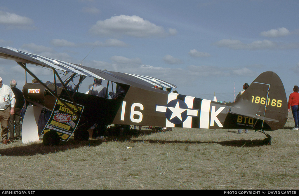 Aircraft Photo of ZK-BTQ / BTQ / 186165 | Piper PA-18-95 Super Cub | USA - Air Force | AirHistory.net #21877