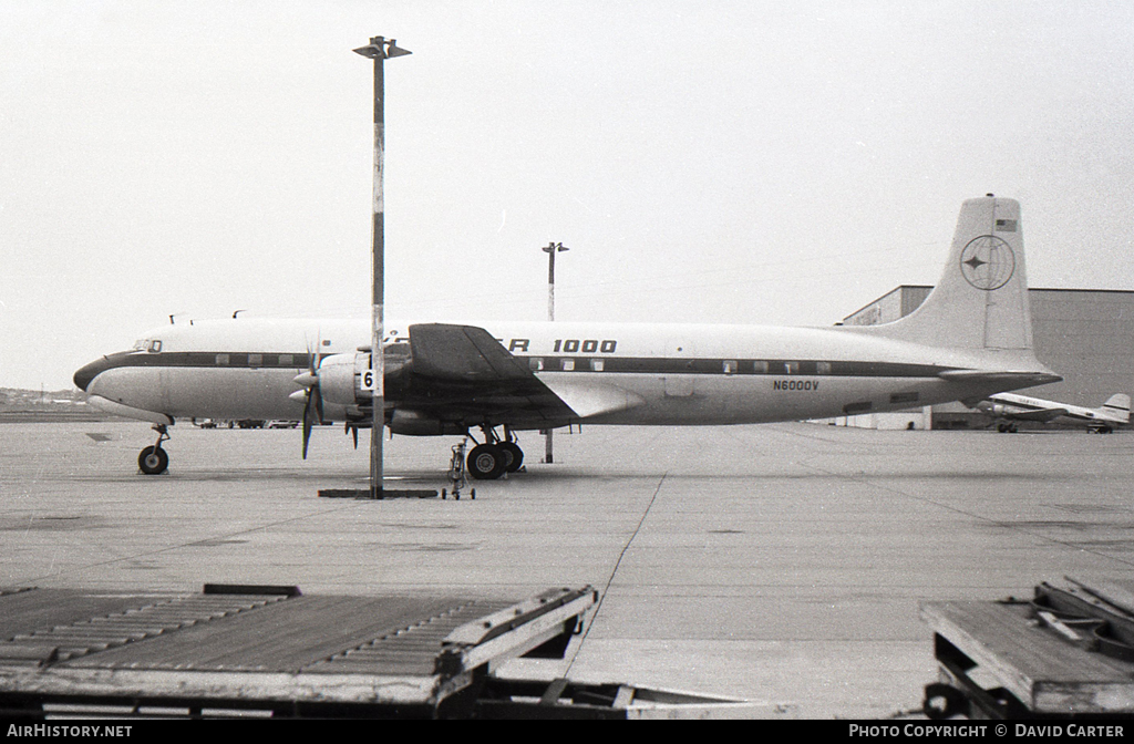 Aircraft Photo of N6000V | Douglas DC-7C | Voyager 1000 | AirHistory.net #21878