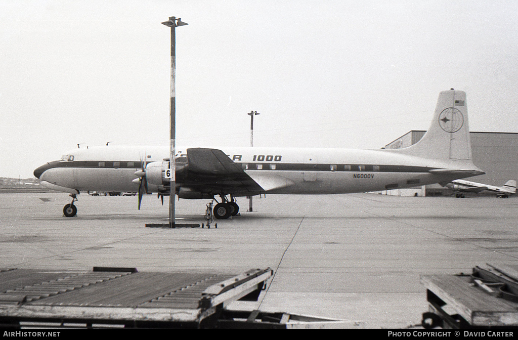 Aircraft Photo of N6000V | Douglas DC-7C | Voyager 1000 | AirHistory.net #21878