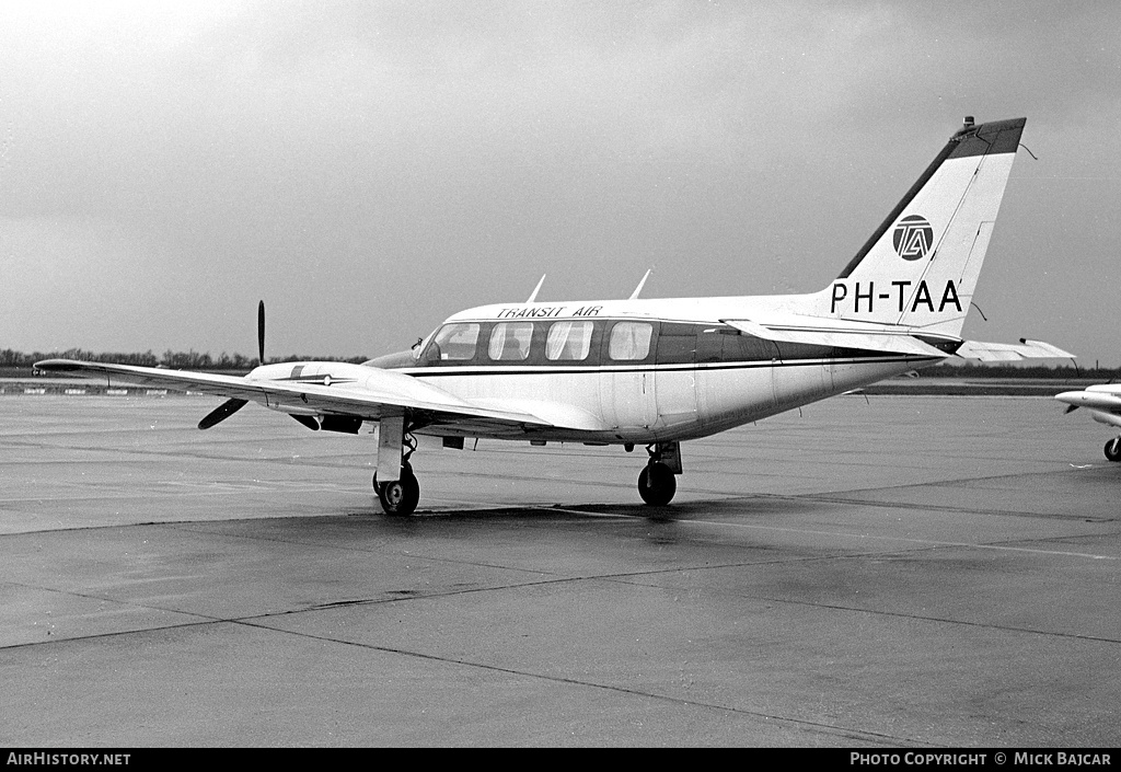 Aircraft Photo of PH-TAA | Piper PA-31-300 Navajo B | Transit Air | AirHistory.net #21887