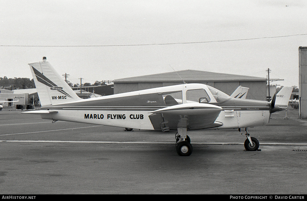 Aircraft Photo of VH-MSC | Piper PA-28-150 Cherokee | Marlo Flying Club | AirHistory.net #21889