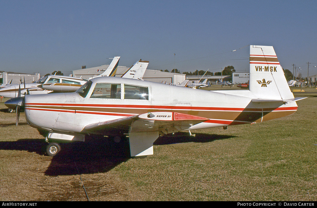Aircraft Photo of VH-MSK | Mooney M-20E Super 21 | AirHistory.net #21890