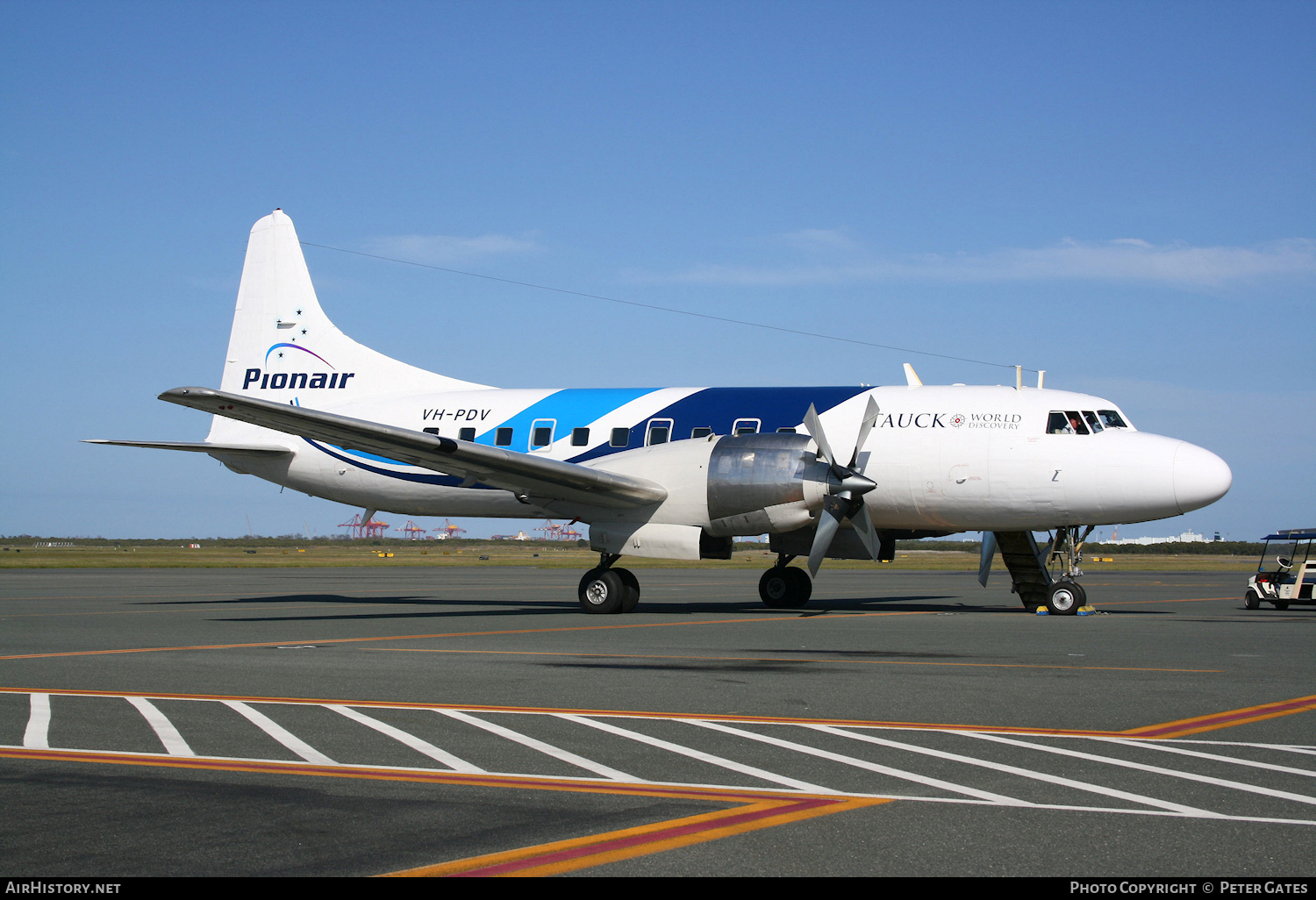 Aircraft Photo of VH-PDV | Convair 580 | Tauck World Discovery | AirHistory.net #21896
