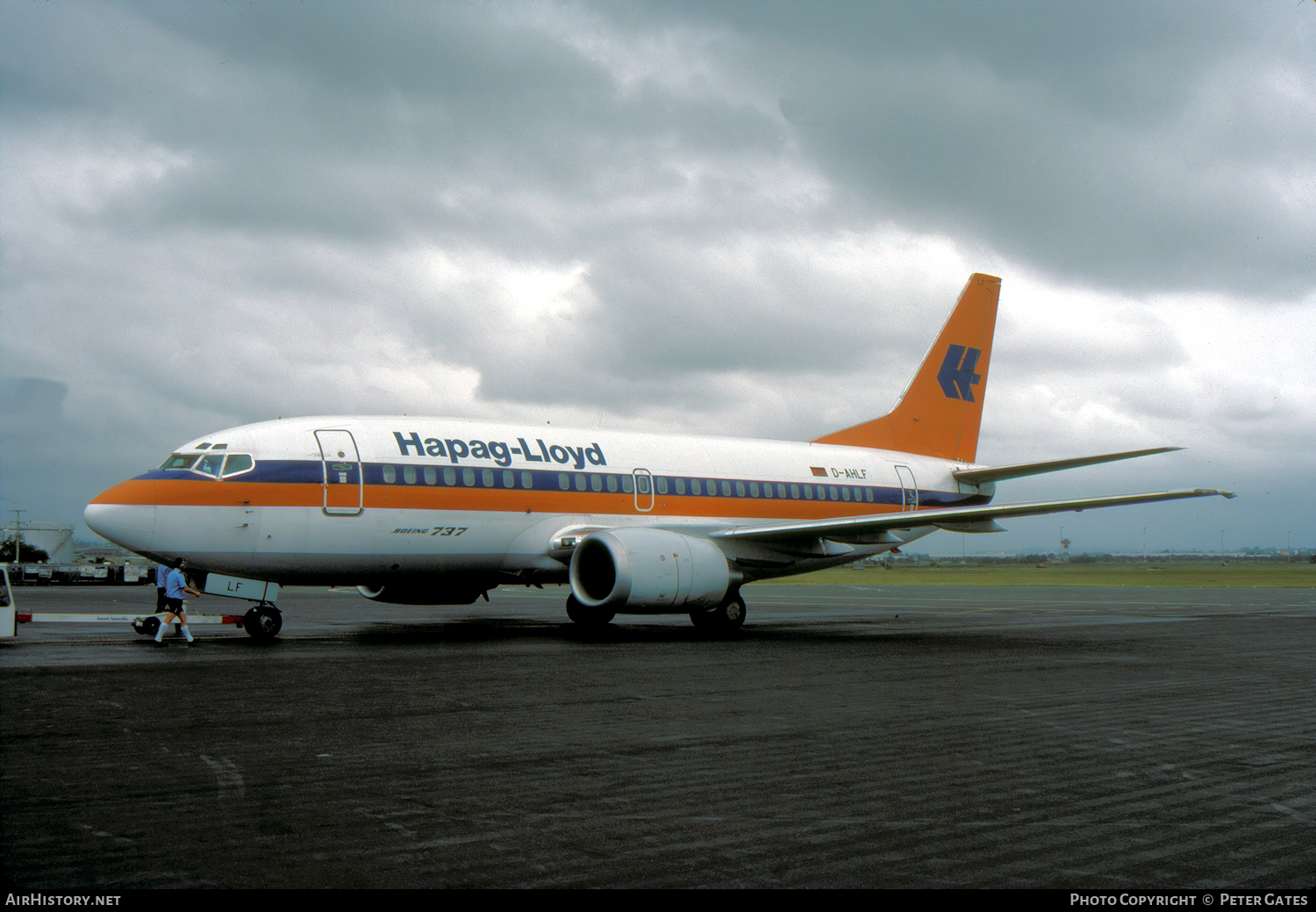 Aircraft Photo of D-AHLF | Boeing 737-5K5 | Hapag-Lloyd | AirHistory.net #21902