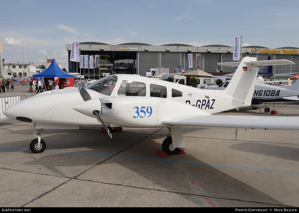 Aircraft Photo of D-GPAZ | Piper PA-44-180 Seminole | AirHistory.net #21917