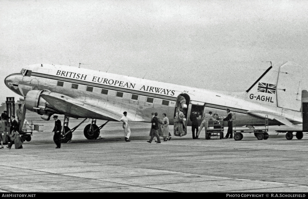 Aircraft Photo of G-AGHL | Douglas C-47A Skytrain | BEA - British European Airways | AirHistory.net #21935