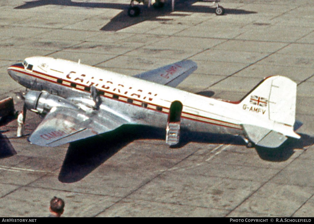 Aircraft Photo of G-AMFV | Douglas C-47A Skytrain | Cambrian Airways | AirHistory.net #21938
