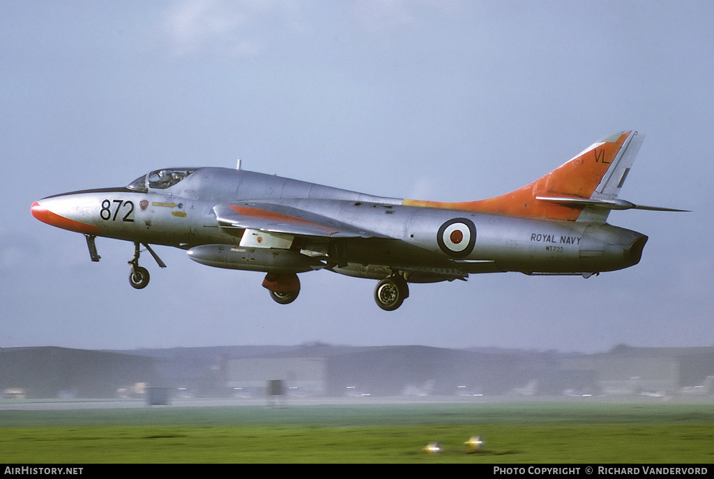 Aircraft Photo of WT722 | Hawker Hunter T8C | UK - Navy | AirHistory.net #21941