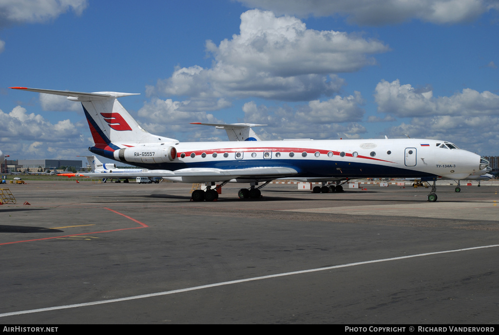 Aircraft Photo of RA-65557 | Tupolev Tu-134A-3 | Aero Rent | AirHistory.net #21951