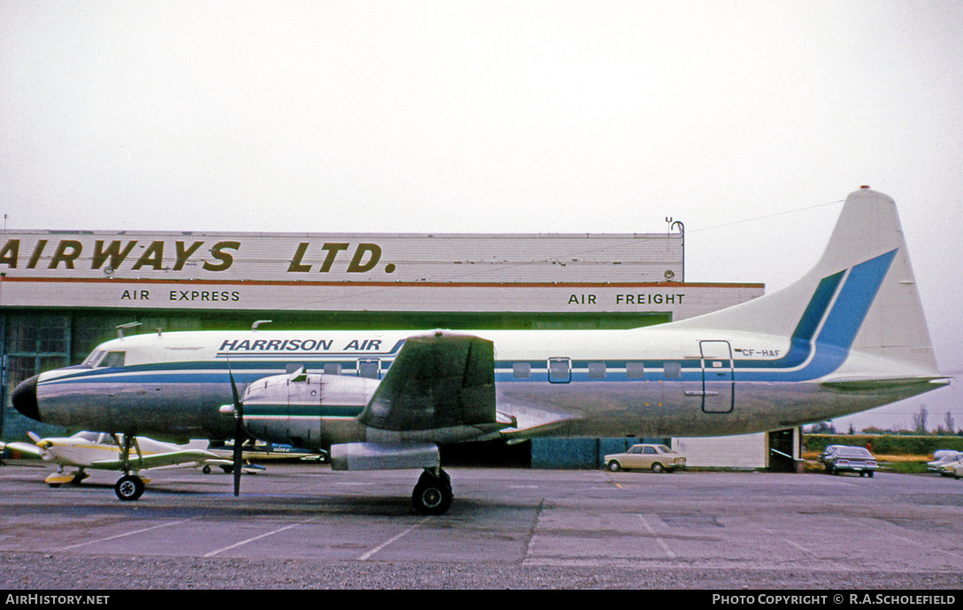 Aircraft Photo of CF-HAF | Convair 440-98 Metropolitan | Harrison Airways | AirHistory.net #21952
