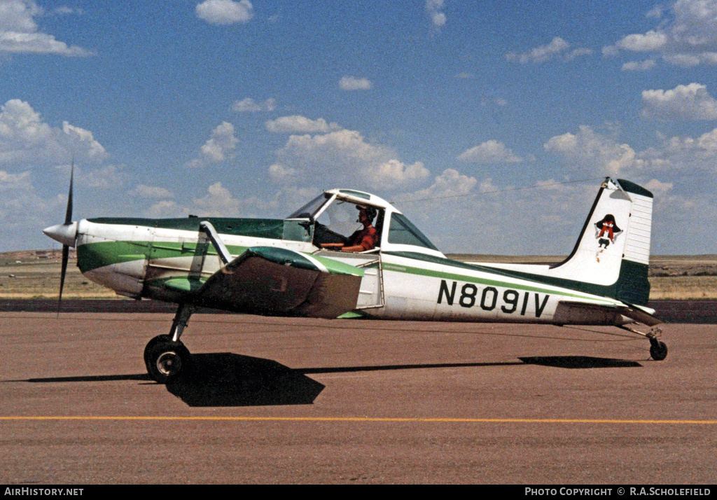Aircraft Photo of N8091V | Cessna A188 AgWagon 300 | AirHistory.net #21960