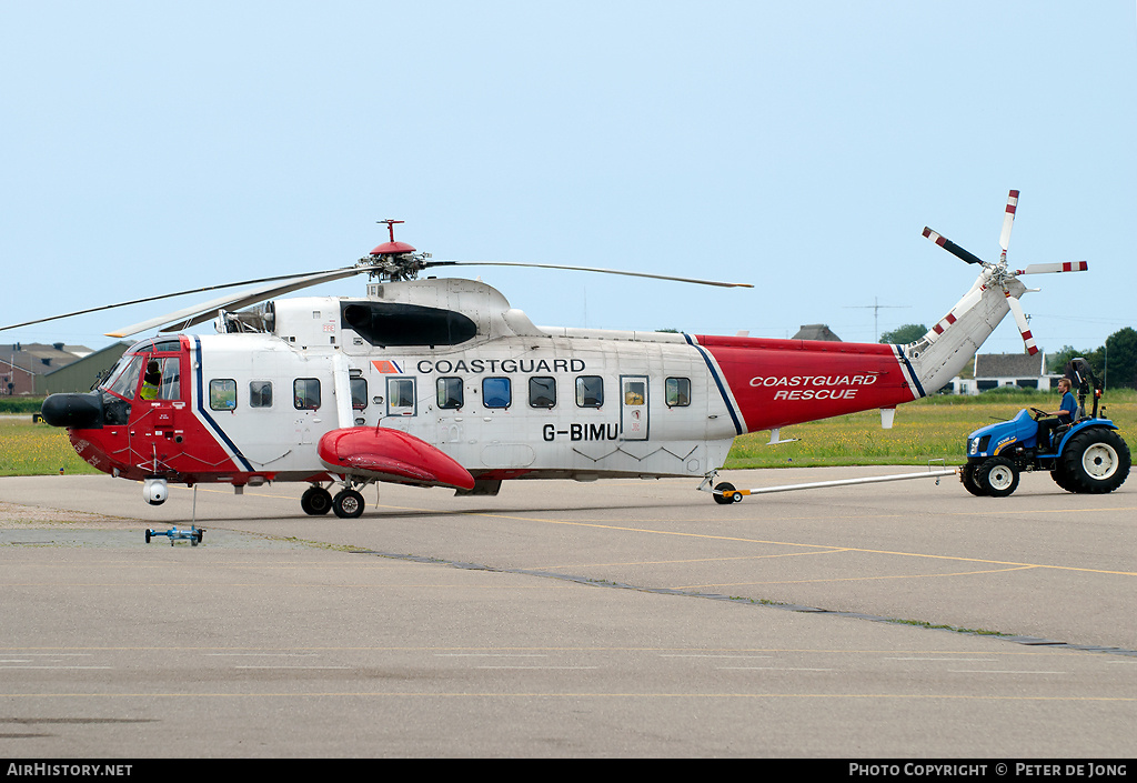 Aircraft Photo of G-BIMU | Sikorsky S-61N MkII | Kustwacht - Netherlands Coastguard | AirHistory.net #21965