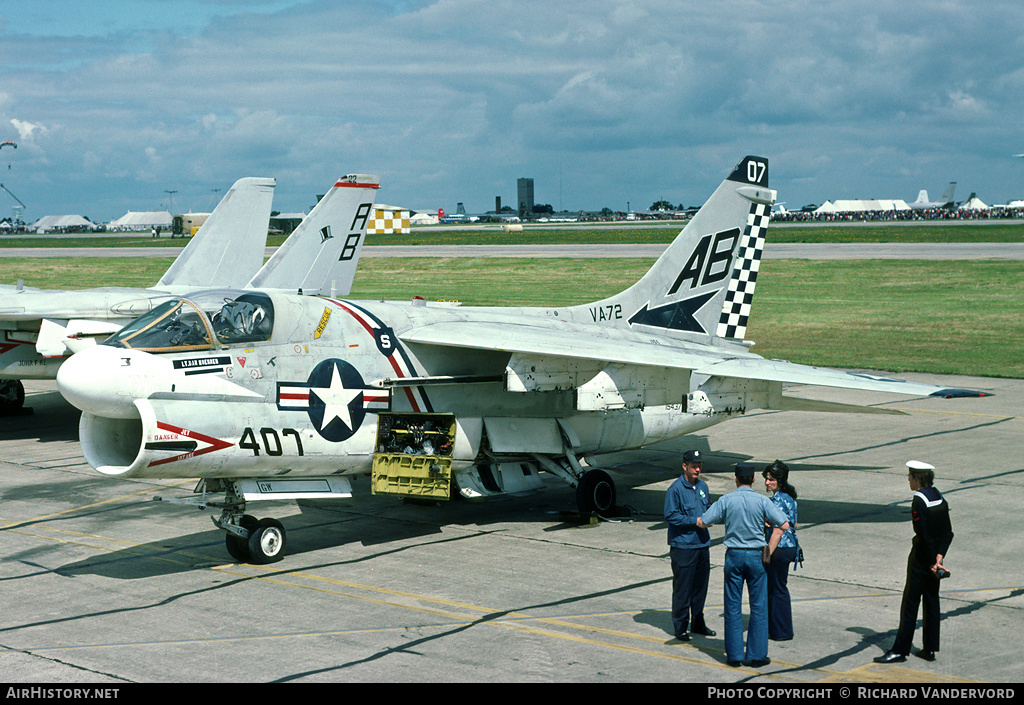 Aircraft Photo of 154375 | LTV A-7B Corsair II | USA - Navy | AirHistory.net #21991