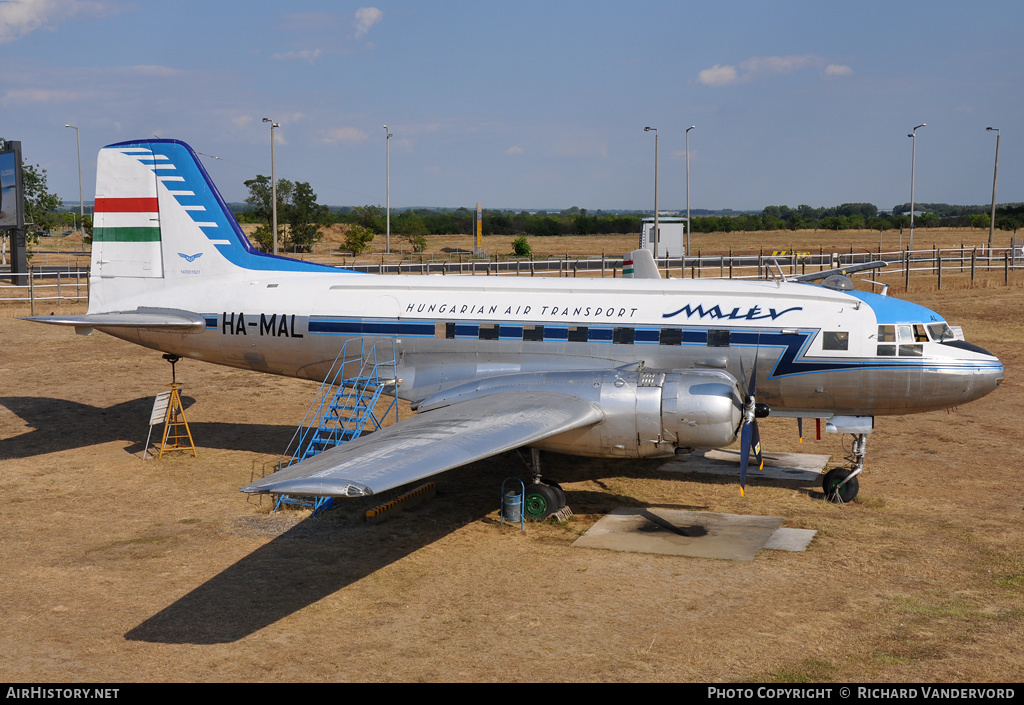 Aircraft Photo of HA-MAL | Ilyushin Il-14T | Malév - Hungarian Airlines | AirHistory.net #21997