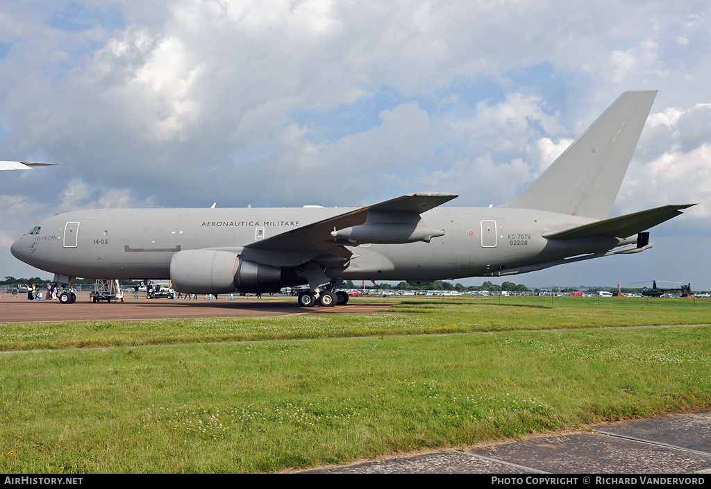Aircraft Photo of MM62228 | Boeing KC-767A (767-2EY/ER) | Italy - Air Force | AirHistory.net #22014