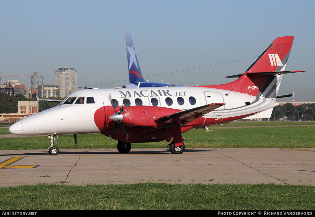Aircraft Photo of LV-ZPW | British Aerospace BAe-3201 Jetstream 32EP | Macair Jet | AirHistory.net #22028