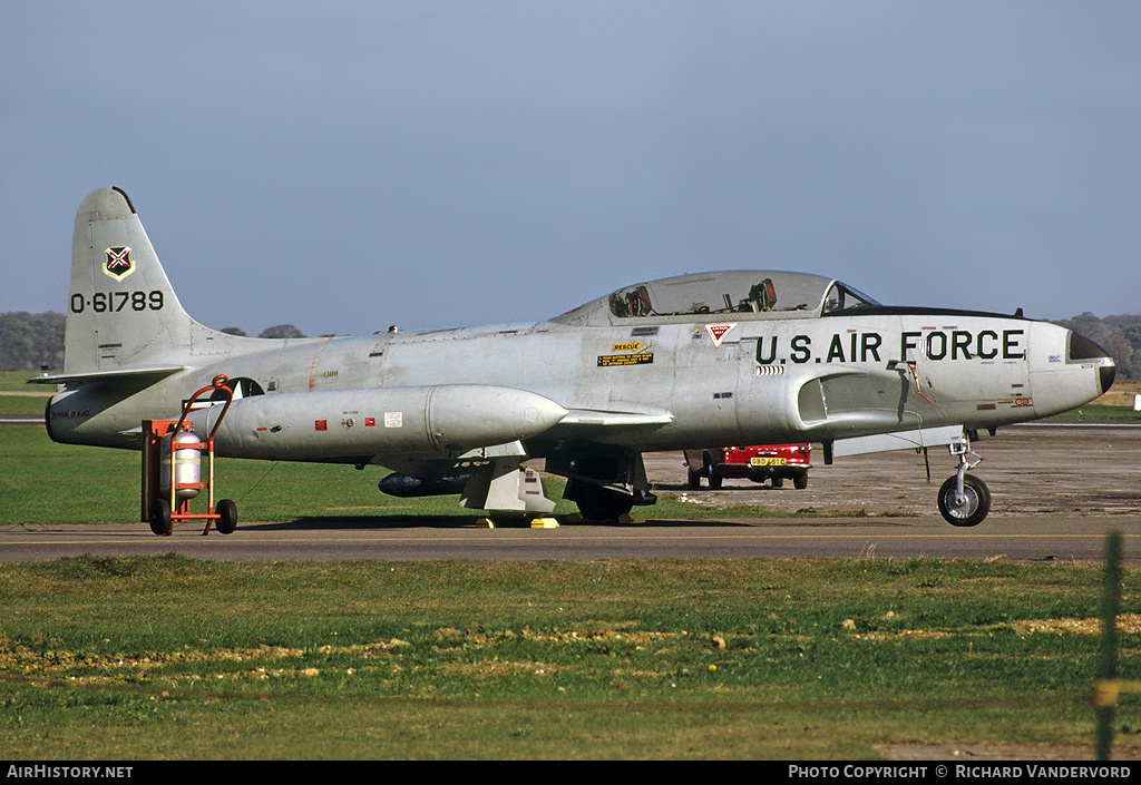 Aircraft Photo of 56-1789 / 0-61789 | Lockheed T-33A | USA - Air Force | AirHistory.net #22031