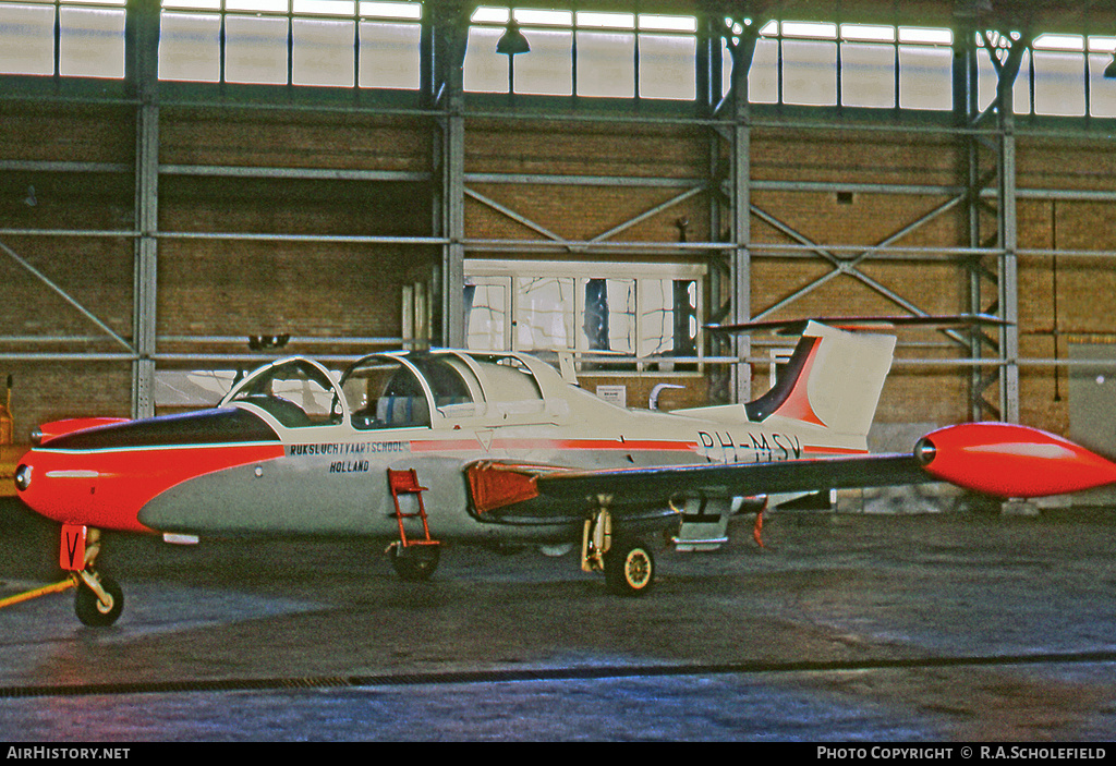 Aircraft Photo of PH-MSV | Morane-Saulnier MS-760B Paris II | Rijksluchtvaartschool - RLS | AirHistory.net #22041