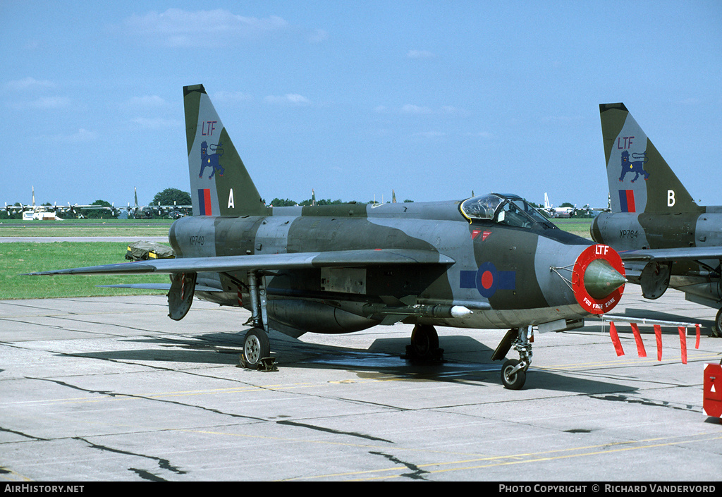Aircraft Photo of XP749 | English Electric Lightning F3 | UK - Air Force | AirHistory.net #22043