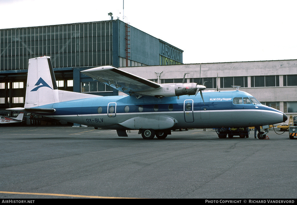 Aircraft Photo of OY-BLV | Nord 262A-30 | NLM Cityhopper | AirHistory.net #22045