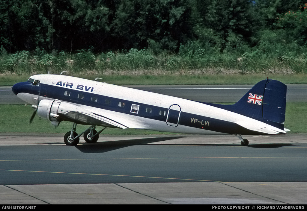 Aircraft Photo of VP-LVI | Douglas C-47 Skytrain | Air BVI | AirHistory.net #22054