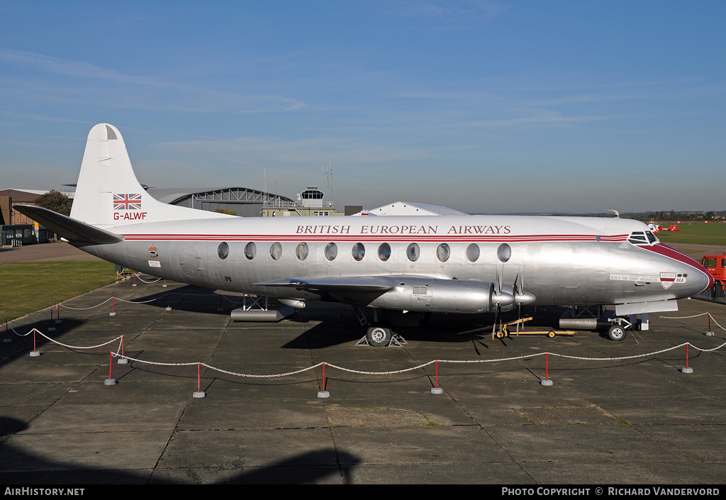 Aircraft Photo of G-ALWF | Vickers 701 Viscount | BEA - British European Airways | AirHistory.net #22065