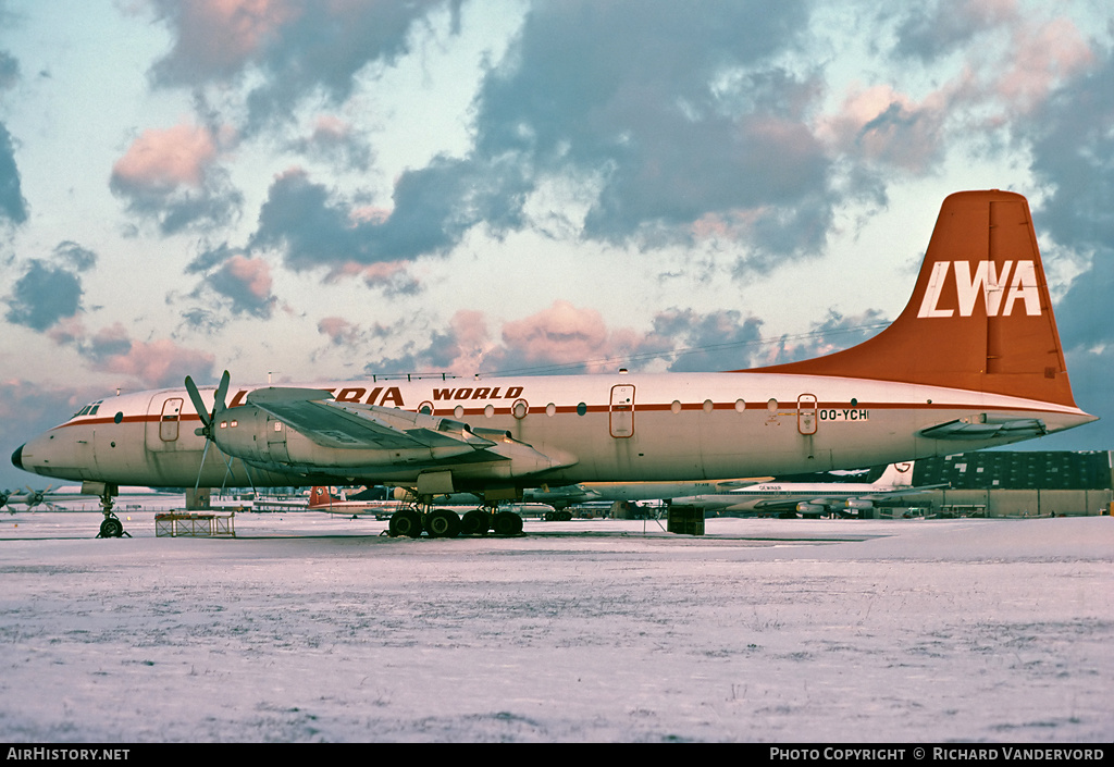 Aircraft Photo of OO-YCH | Bristol 175 Britannia 253F | LWA - Liberia World Airlines | AirHistory.net #22066