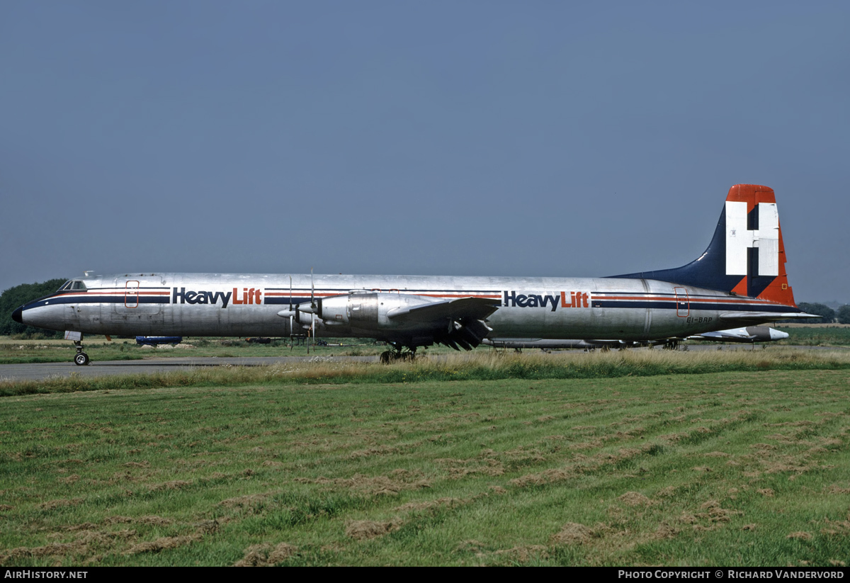 Aircraft Photo of EI-BRP | Canadair CL-44J | HeavyLift Cargo Airlines | AirHistory.net #22095