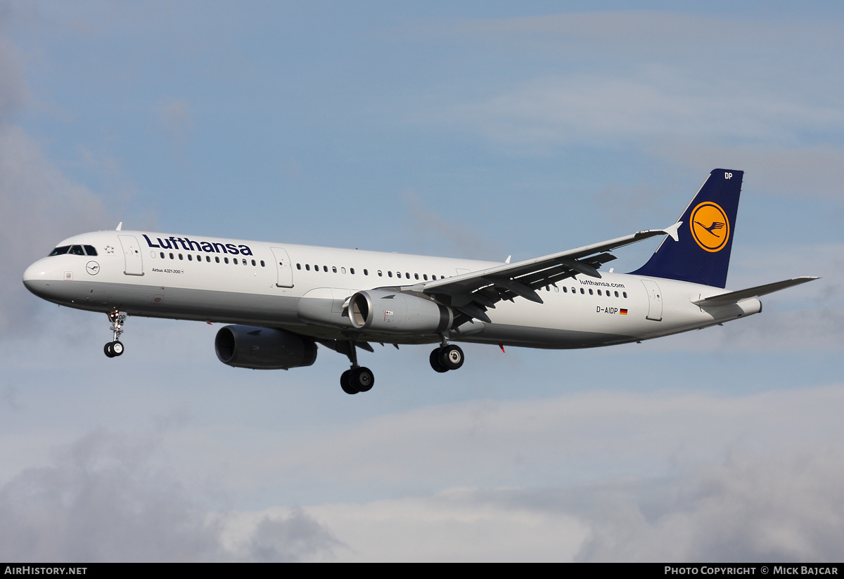 Aircraft Photo of D-AIDP | Airbus A321-231 | Lufthansa | AirHistory.net #22103