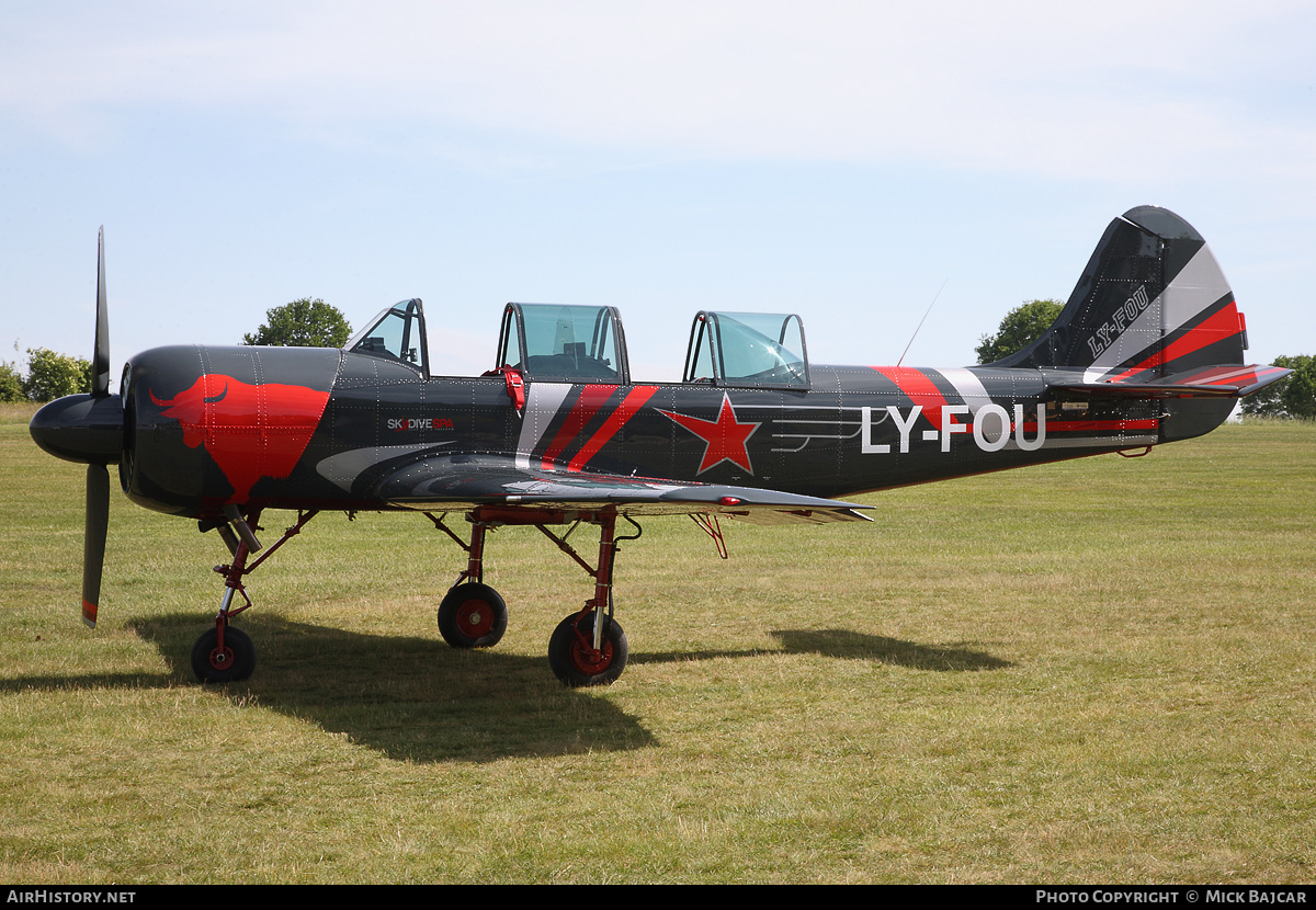 Aircraft Photo of LY-FOU | Yakovlev Yak-52 | AirHistory.net #22116