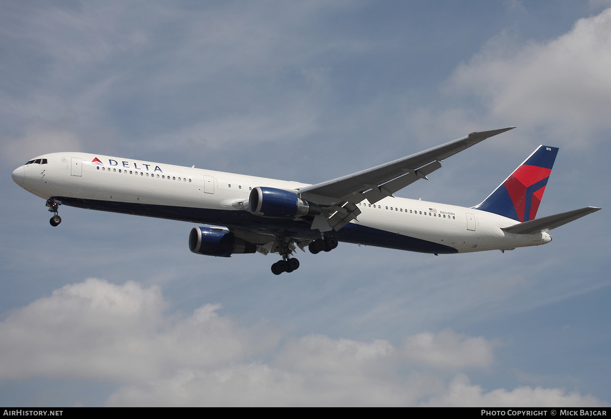 Aircraft Photo of N834MH | Boeing 767-432/ER | Delta Air Lines | AirHistory.net #22120