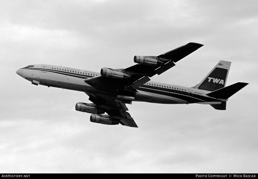 Aircraft Photo of N6789T | Boeing 707-131B | Trans World Airlines - TWA | AirHistory.net #22122