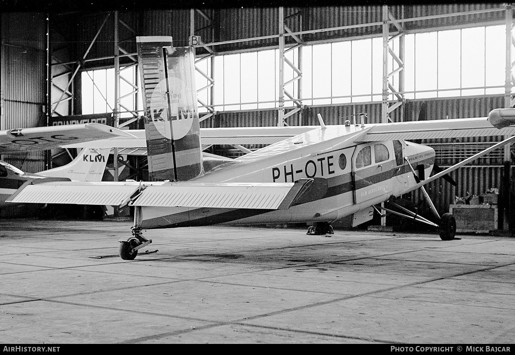 Aircraft Photo of PH-OTE | Pilatus PC-6/340-H2 Porter | KLM Aerocarto | AirHistory.net #22136