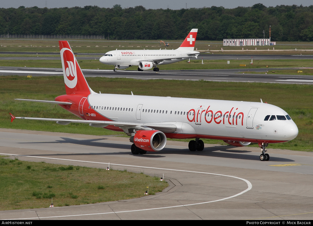 Aircraft Photo of D-ABCA | Airbus A321-211 | Air Berlin | AirHistory.net #22151