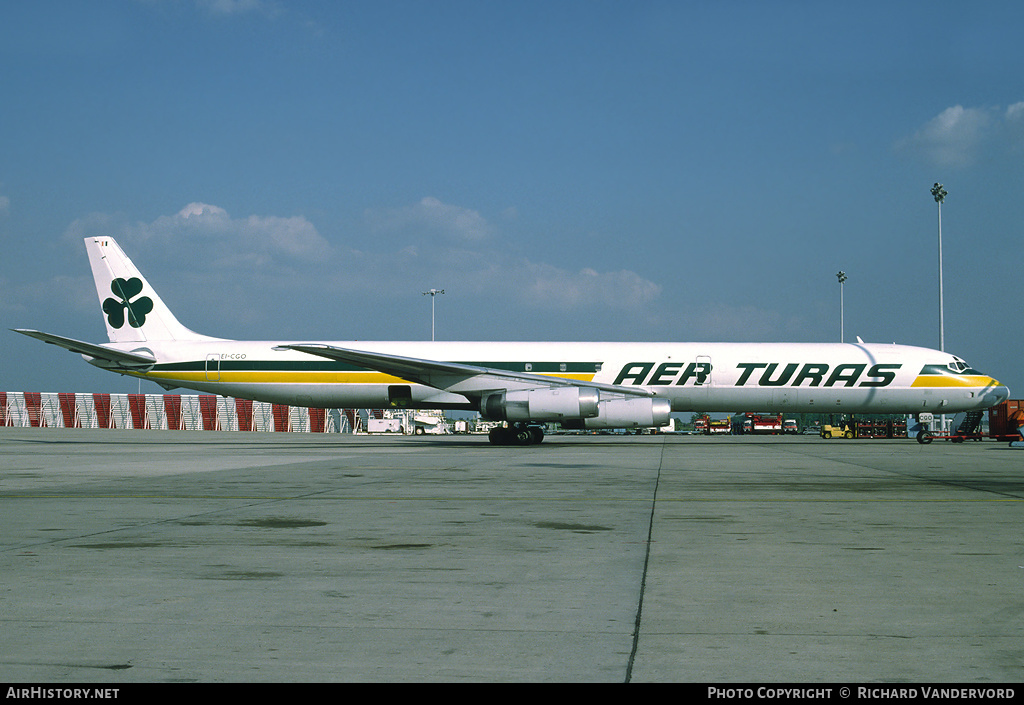 Aircraft Photo of EI-CGO | McDonnell Douglas DC-8-63(F) | Aer Turas | AirHistory.net #22178