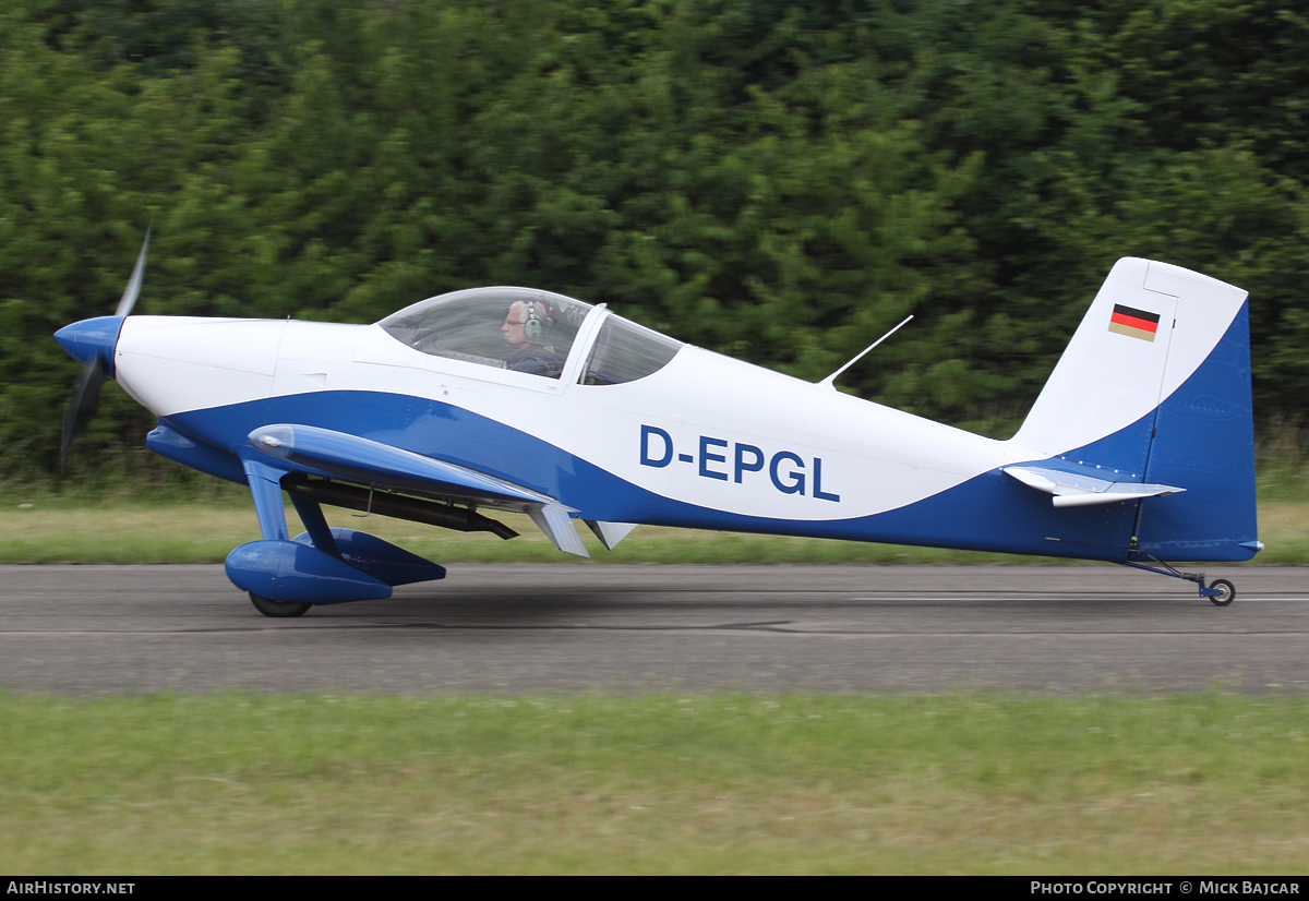 Aircraft Photo of D-EPGL | Van's RV-7 | AirHistory.net #22189