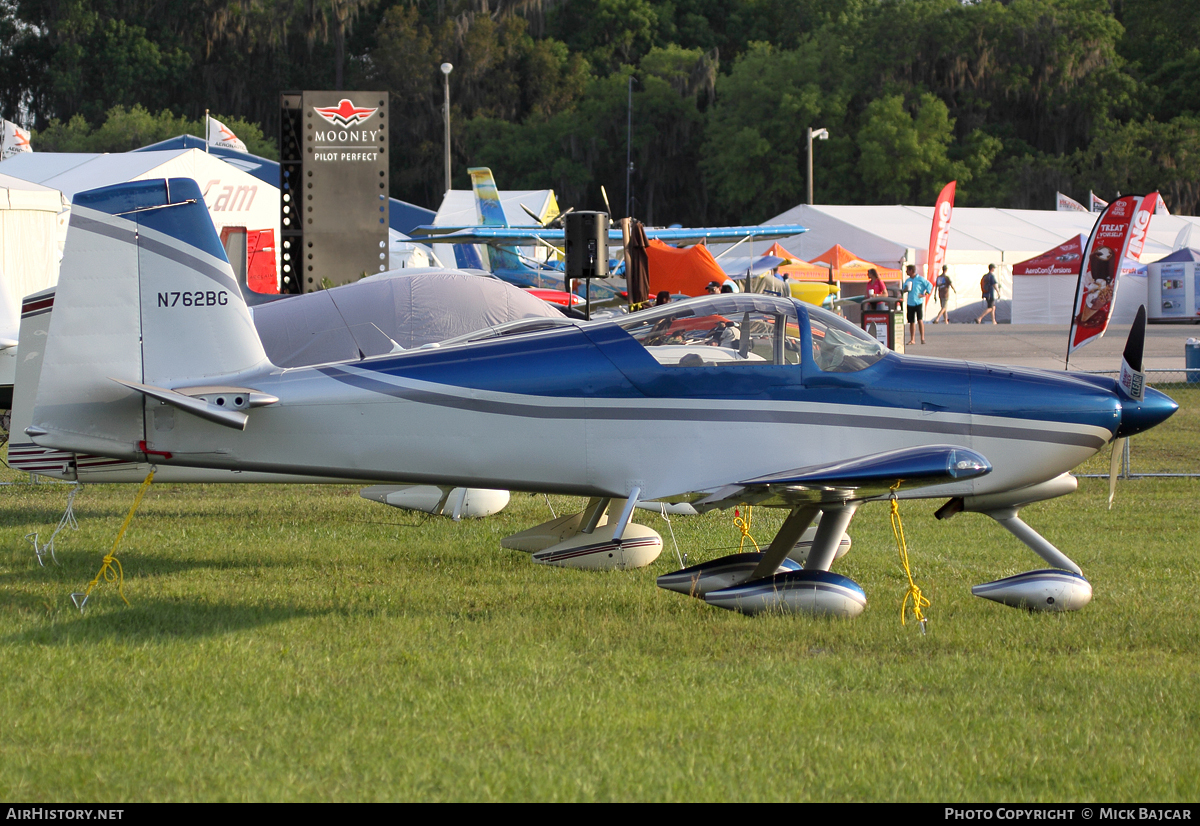 Aircraft Photo of N762BG | Van's RV-9A | AirHistory.net #22194