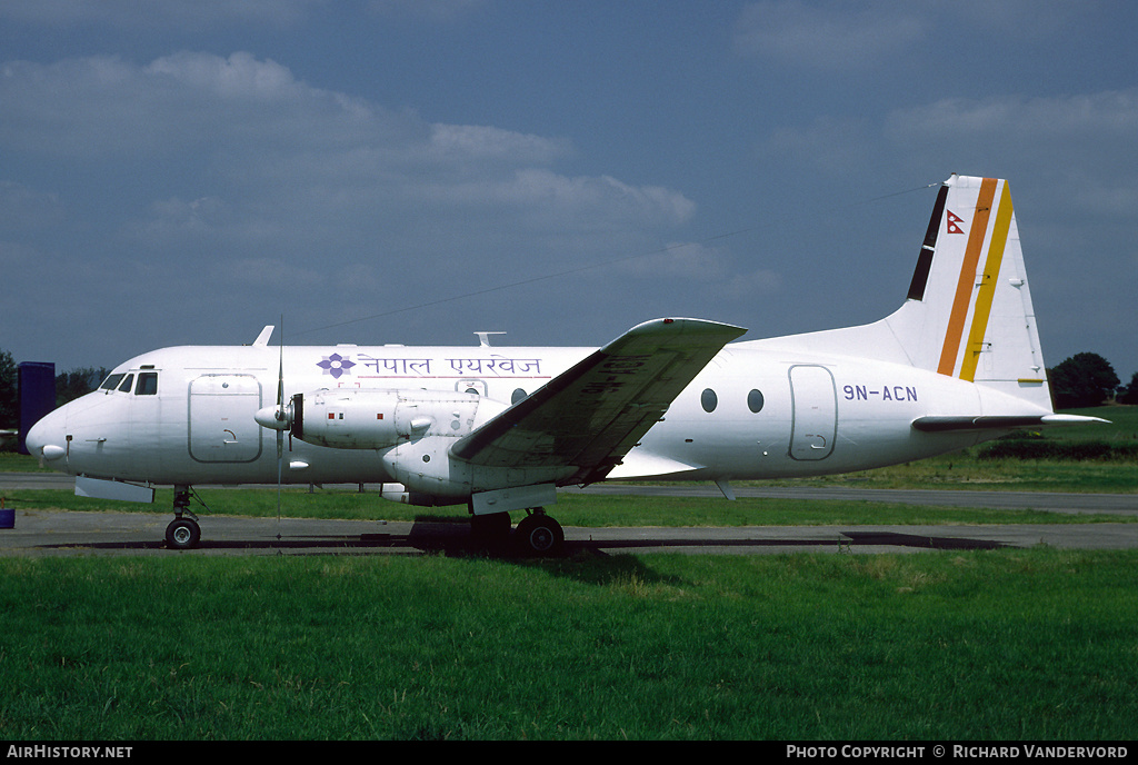 Aircraft Photo of 9N-ACN | Hawker Siddeley HS-748 Srs2B/287 | Nepal Airways | AirHistory.net #22197