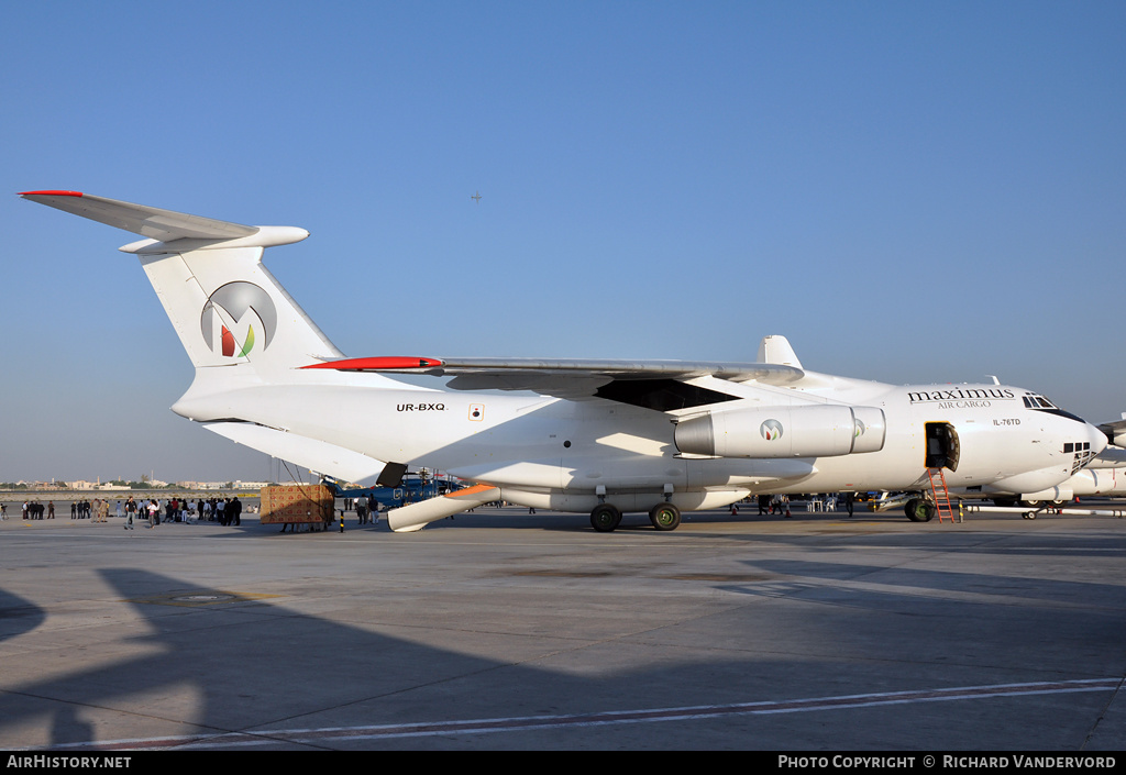 Aircraft Photo of UR-BXQ | Ilyushin Il-76TD | Maximus Air Cargo | AirHistory.net #22221