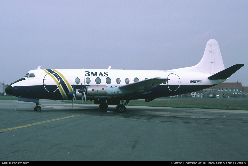 Aircraft Photo of 9Q-CAH | Vickers 708 Viscount | MMM Aero Service - 3MAS | AirHistory.net #22222
