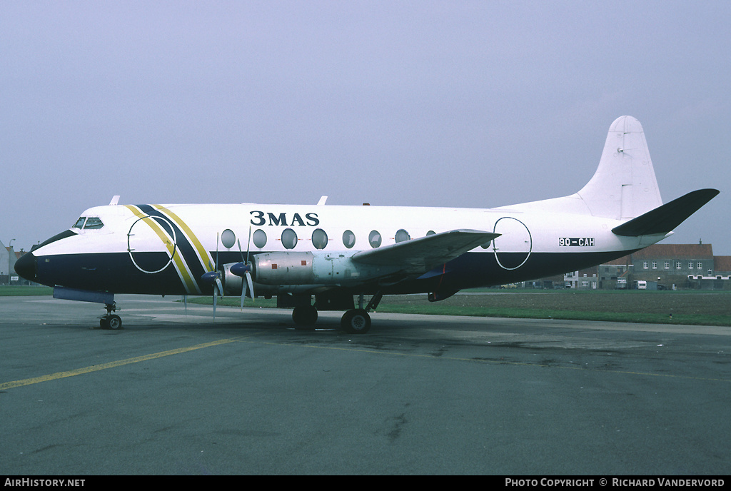 Aircraft Photo of 9Q-CAH | Vickers 708 Viscount | 3MAS - MMM Aero Service | AirHistory.net #22222