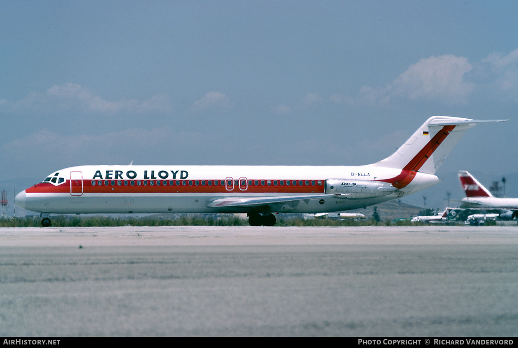 Aircraft Photo of D-ALLA | McDonnell Douglas DC-9-32 | Aero Lloyd | AirHistory.net #22230