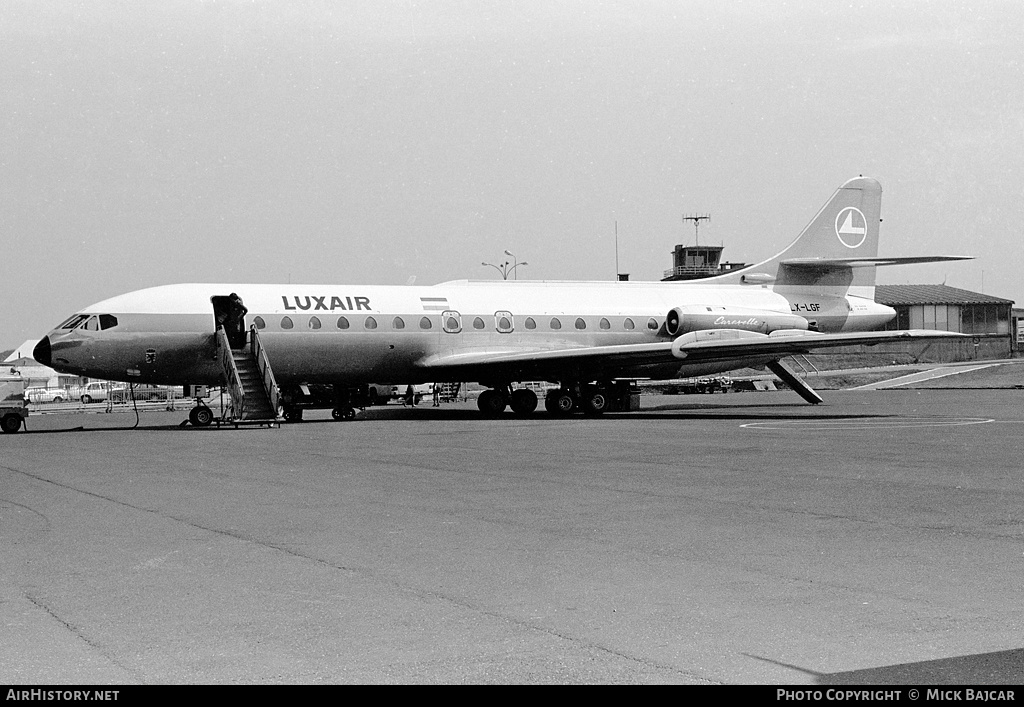 Aircraft Photo of LX-LGF | Sud SE-210 Caravelle VI-R | Luxair | AirHistory.net #22231