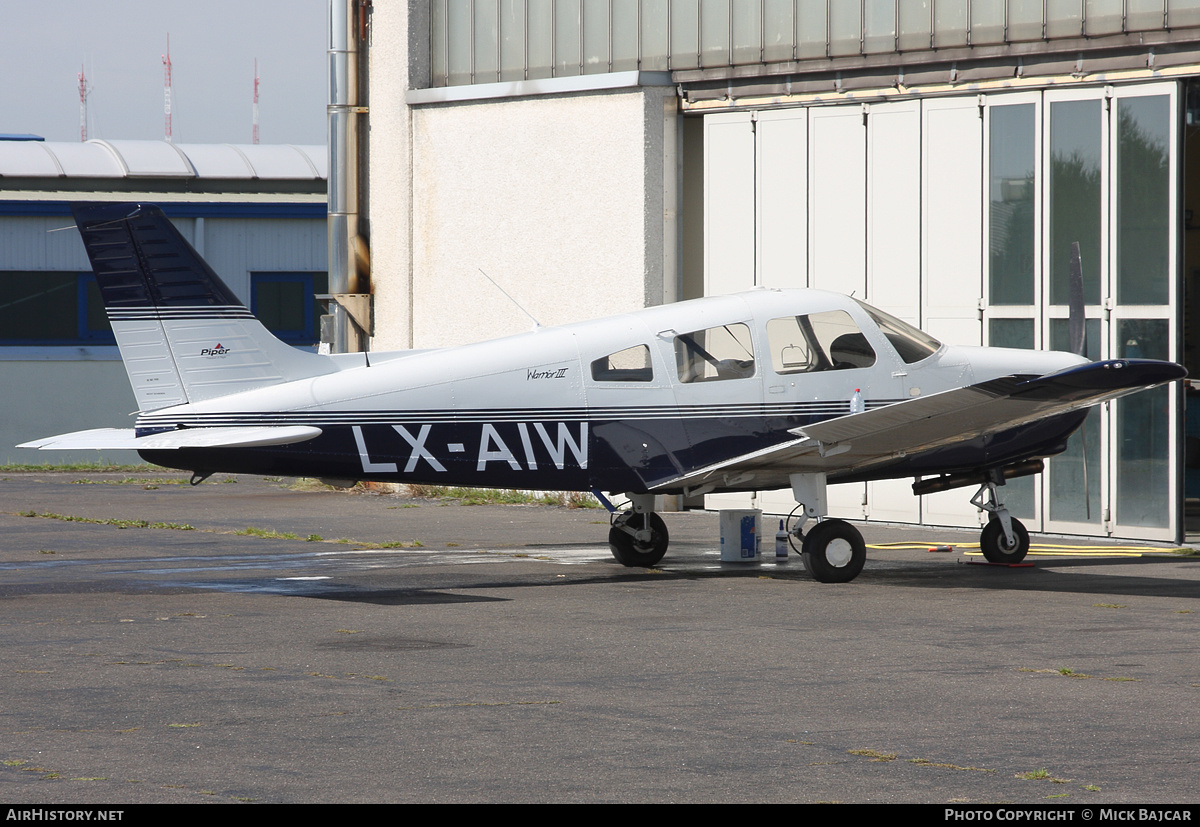 Aircraft Photo of LX-AIW | Piper PA-28-161 Warrior III | AirHistory.net #22238
