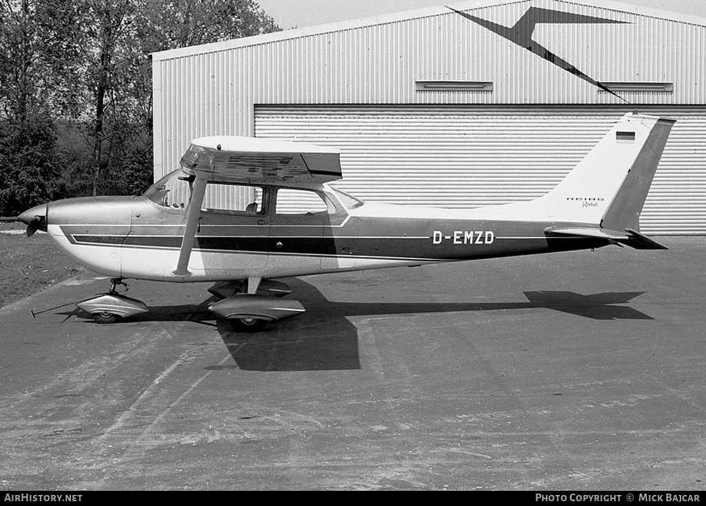 Aircraft Photo of D-EMZD | Reims FR172G Reims Rocket | AirHistory.net #22247